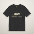 Space Force Mom tee, Proud Mom of a Guardian, Dark Grey Heather