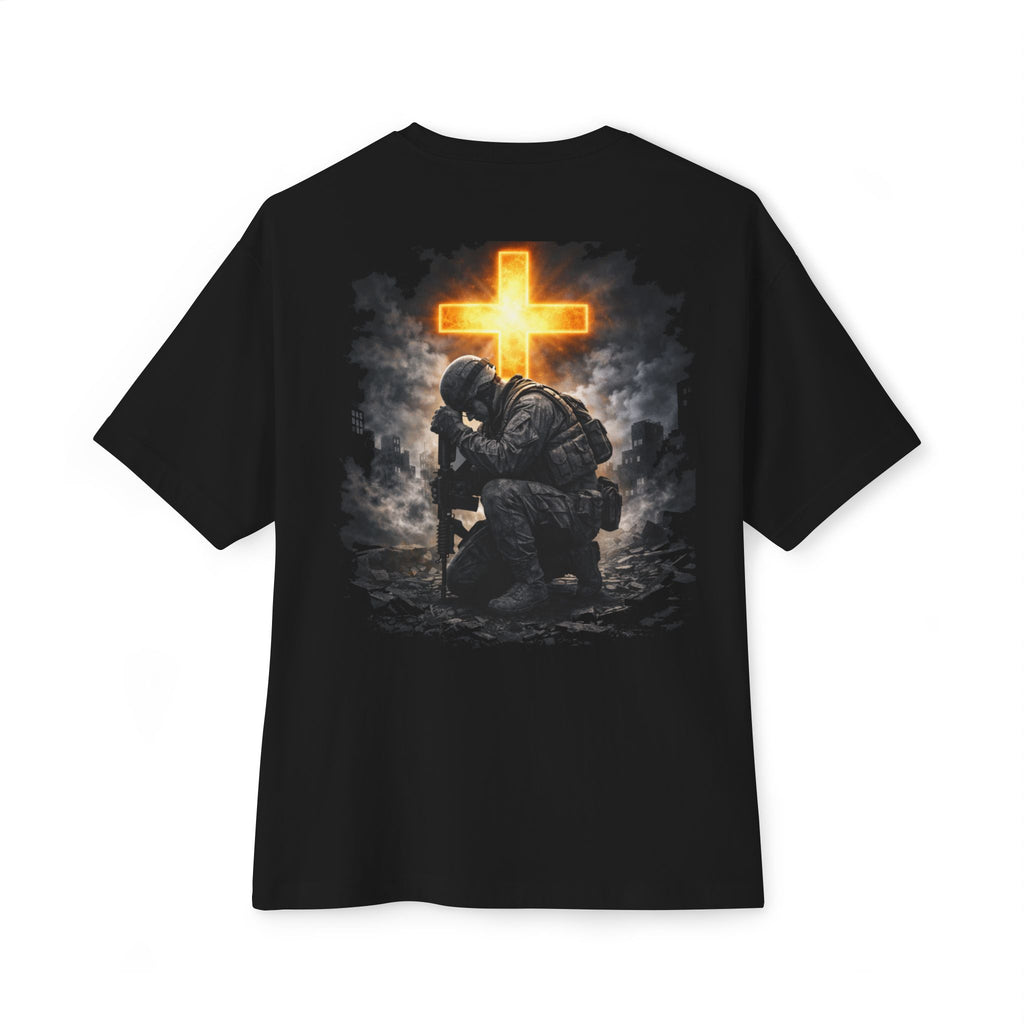 Here Am I "Send Me" Tee — Christian Warrior Isaiah 6:8 Faith T-Shirt