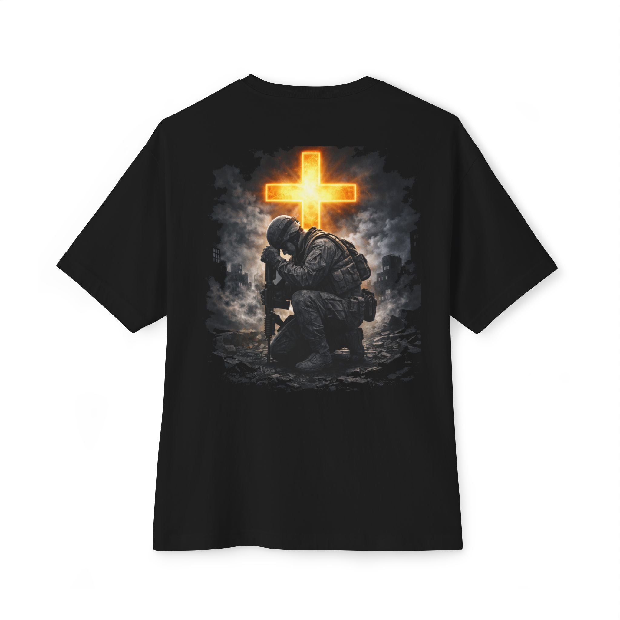 Here Am I "Send Me" Tee — Christian Warrior Isaiah 6:8 Faith T-Shirt