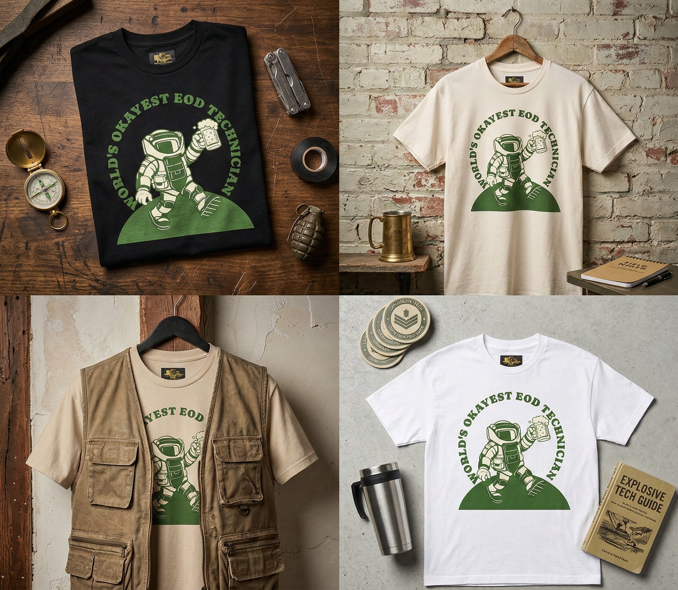 The World's Okayest EOD Technician Tee