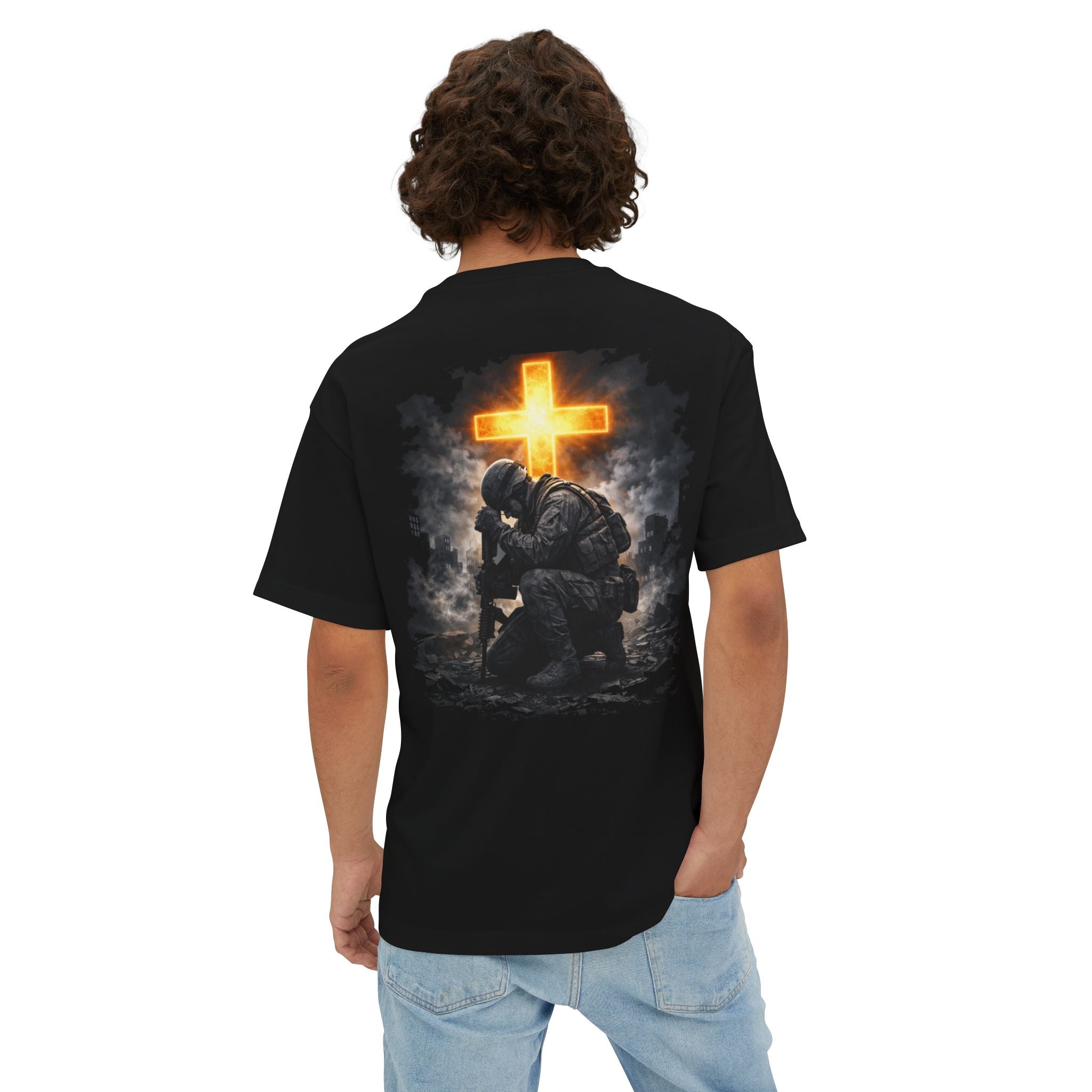 Here Am I "Send Me" Tee — Christian Warrior Isaiah 6:8 Faith T-Shirt