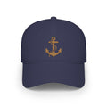 Navy Anchor Cap — Embroidered USN Adjustable Baseball Hat