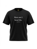 Here Am I "Send Me" Tee — Christian Warrior Isaiah 6:8 Faith T-Shirt