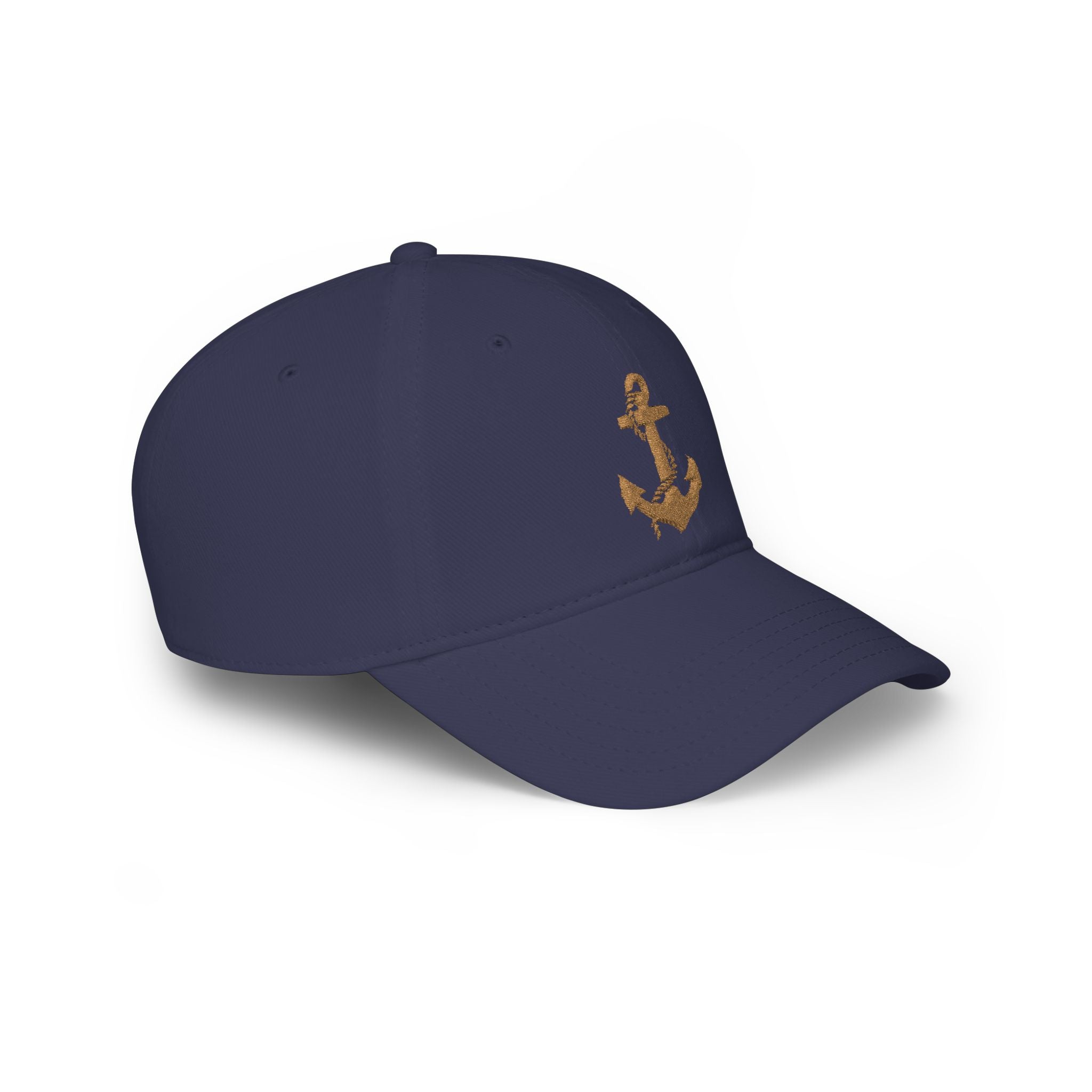 Navy Anchor Cap — Embroidered USN Adjustable Baseball Hat