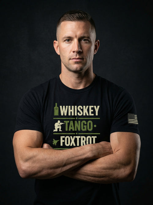 WTF Whiskey Tango Foxtrot Tee