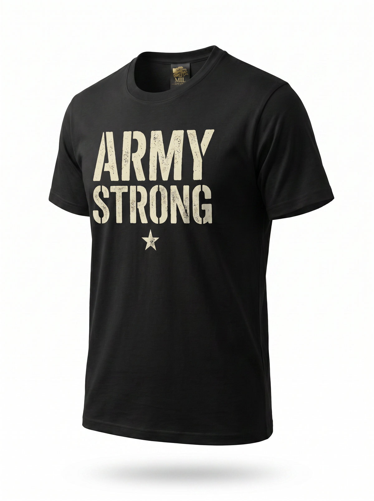 Army Strong Tee - ghost mannequin
