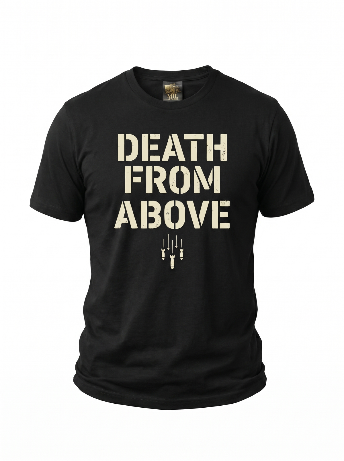 Death from Above Tee - ghost mannequin