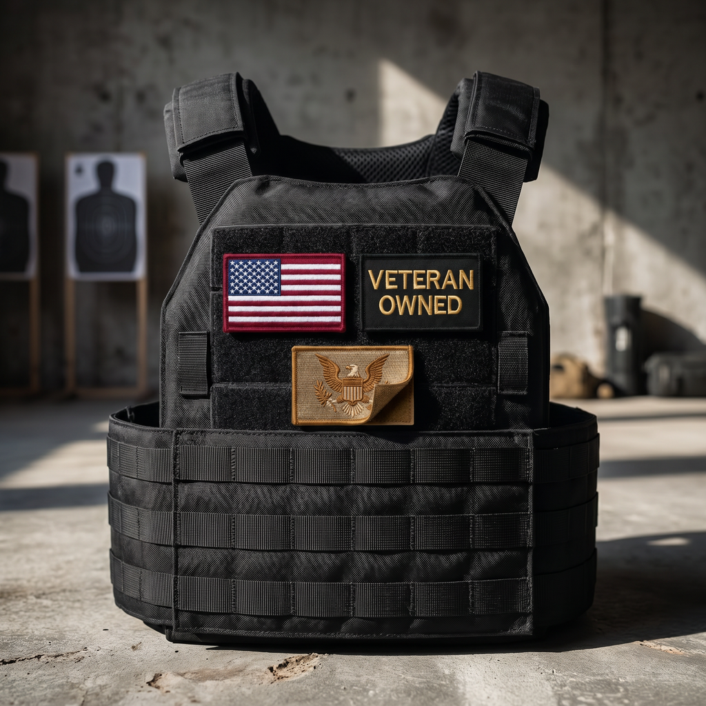 Veteran Owned Patch Set - lifestyle