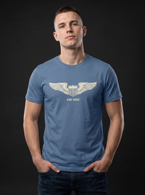 Air Force Wings Tee - on-model hero