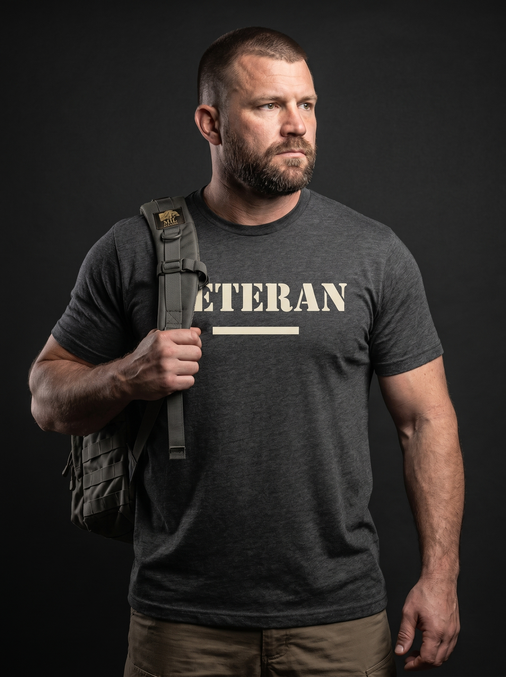 Veteran Tee - on-model hero