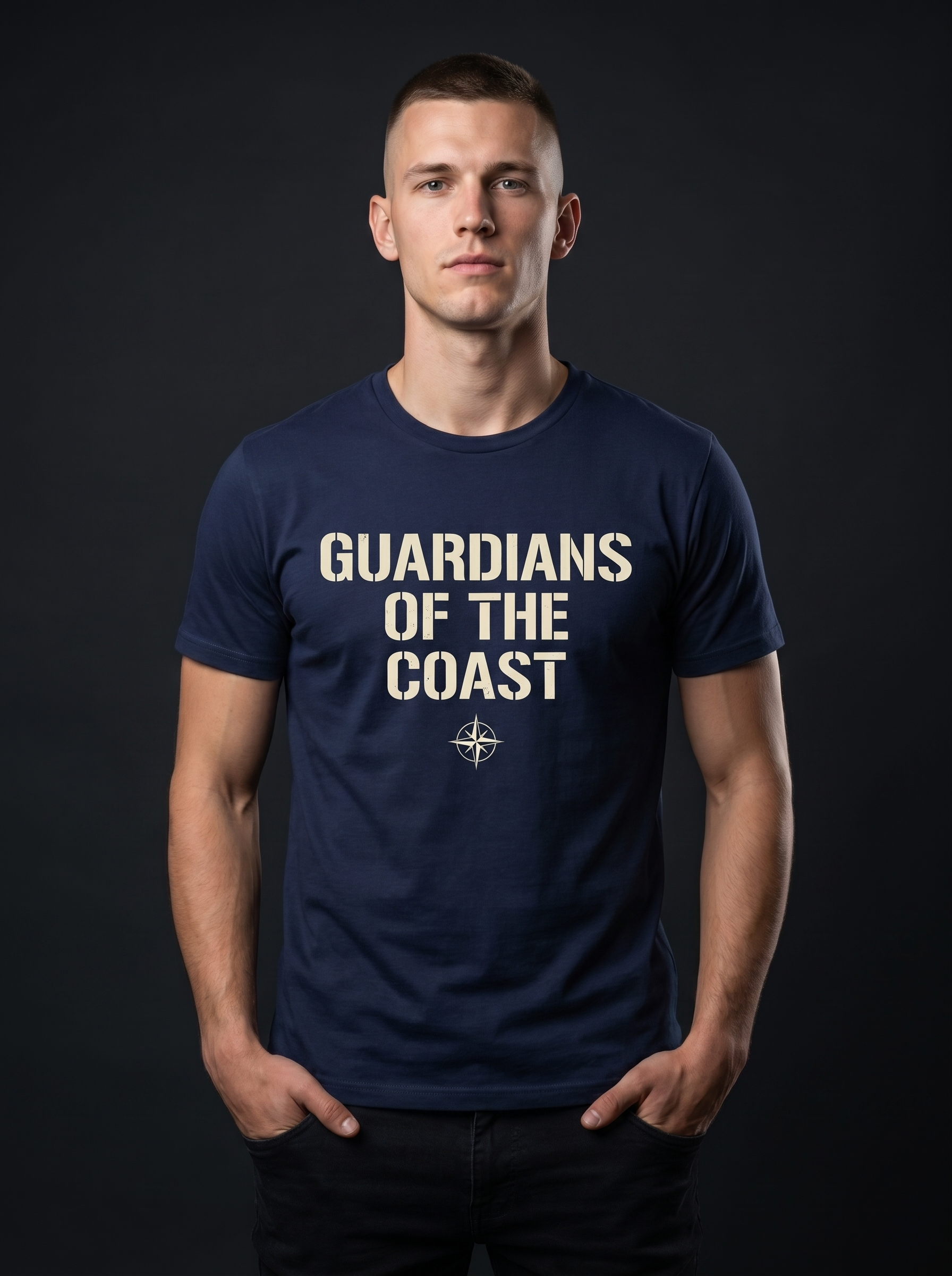 Guardians of the Coast Tee - on-model hero