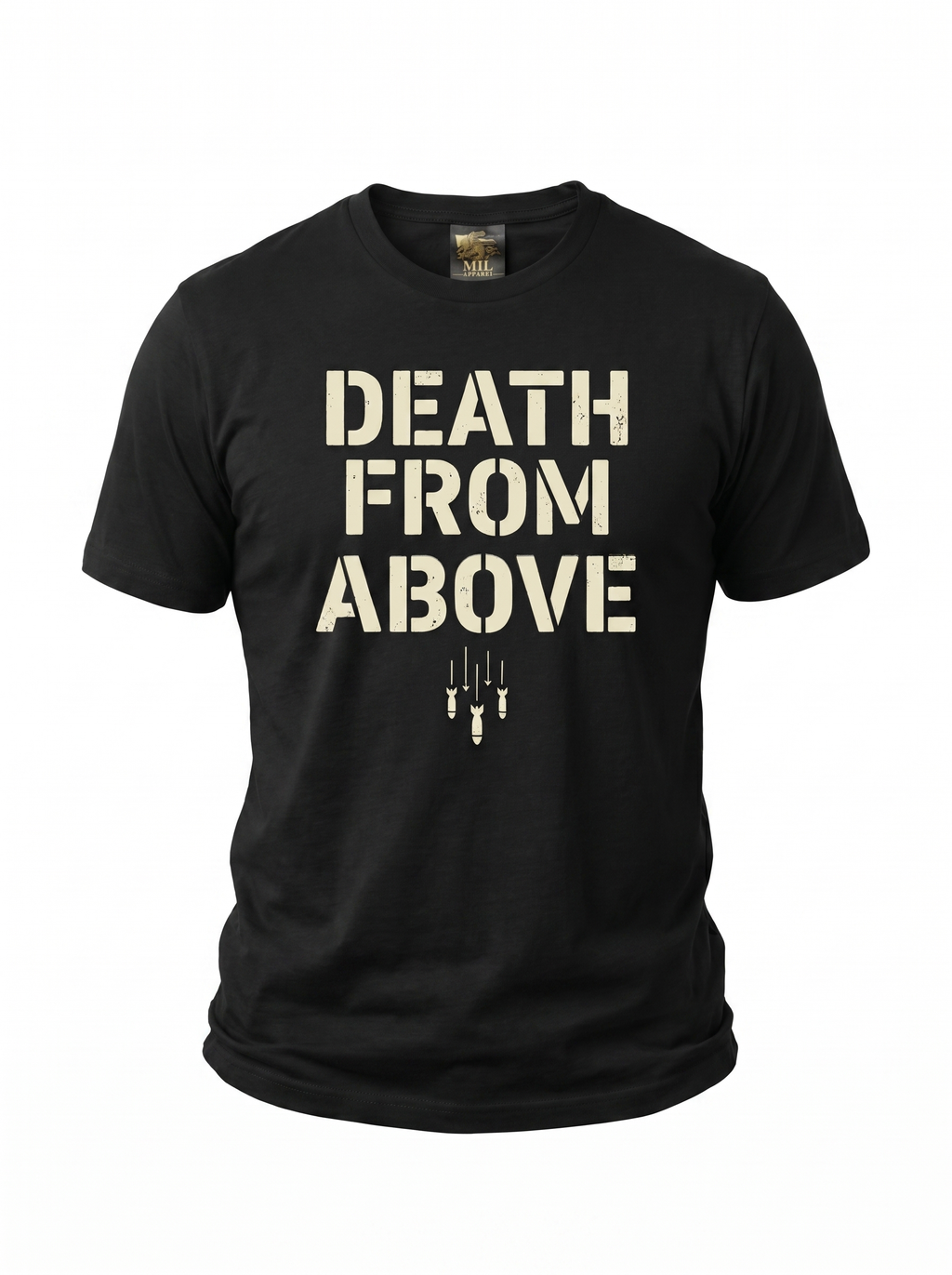 Death from Above Tee - ghost mannequin