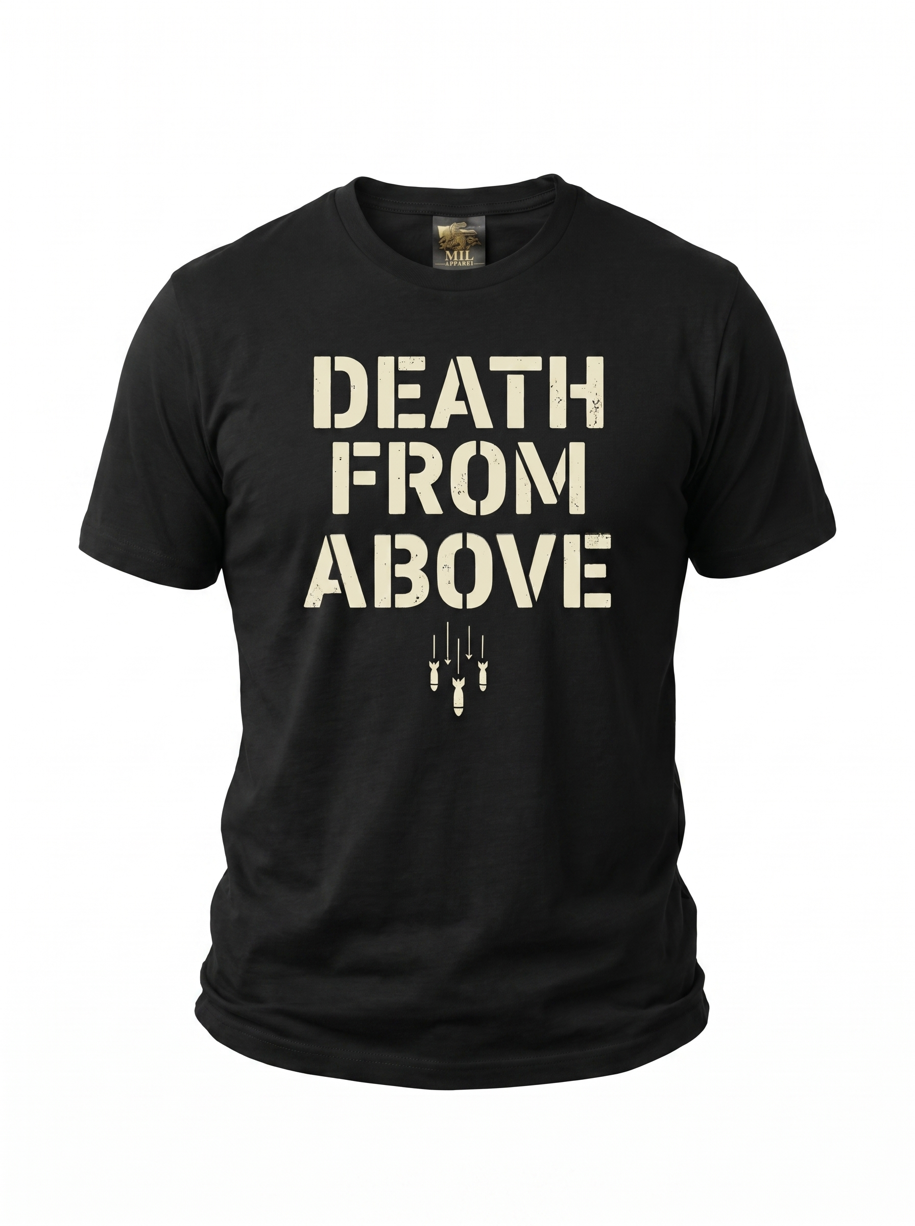 Death from Above Tee - ghost mannequin