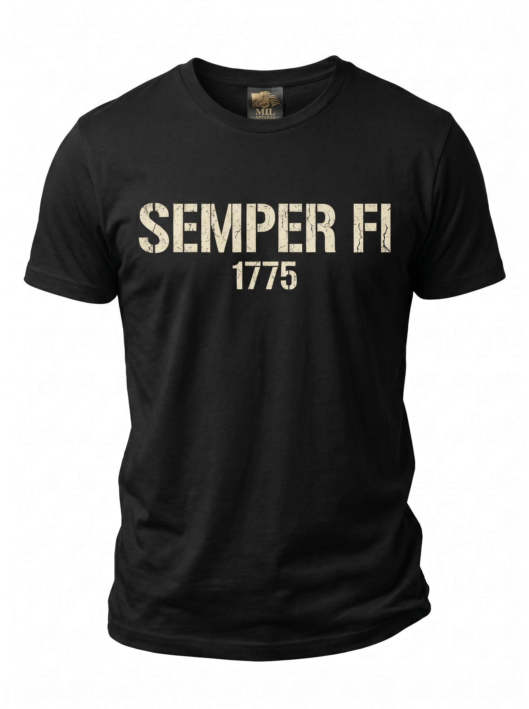 Semper Fi Tee - ghost mannequin