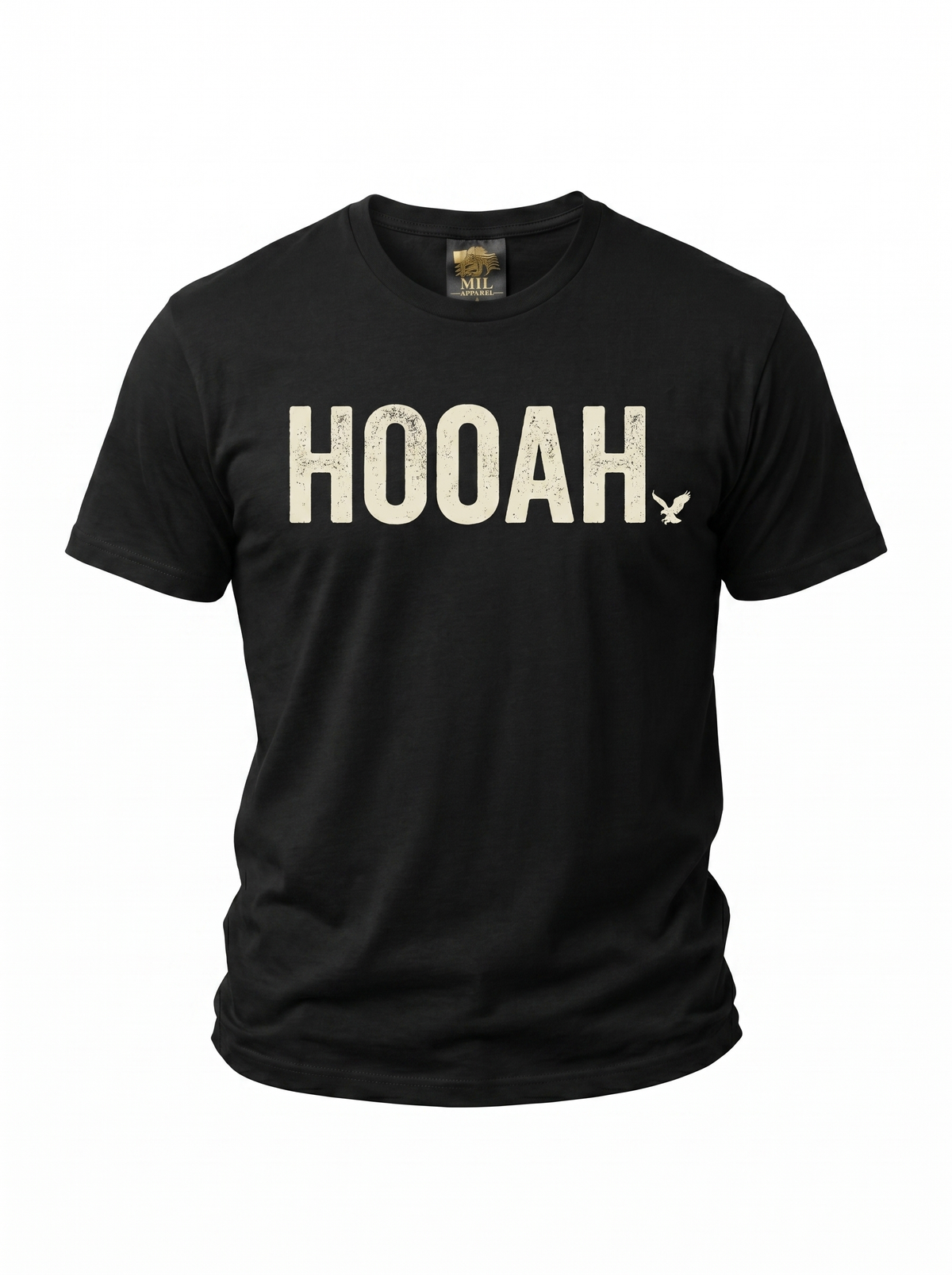 Hooah Tee - ghost mannequin