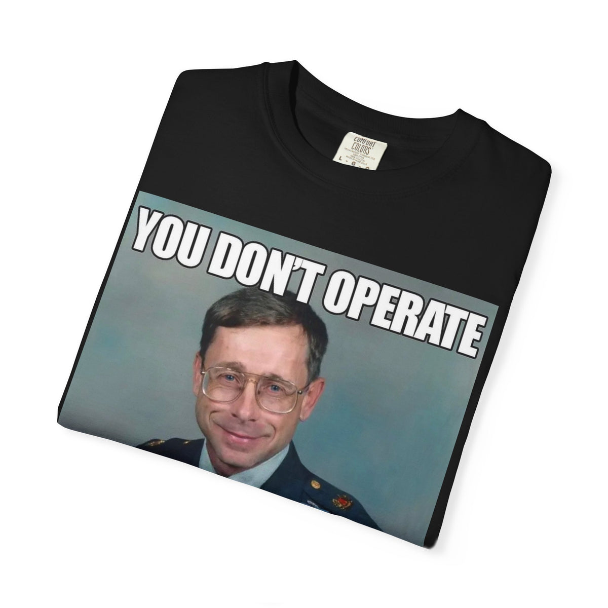 Mike Vining EOD tribute tee, back view