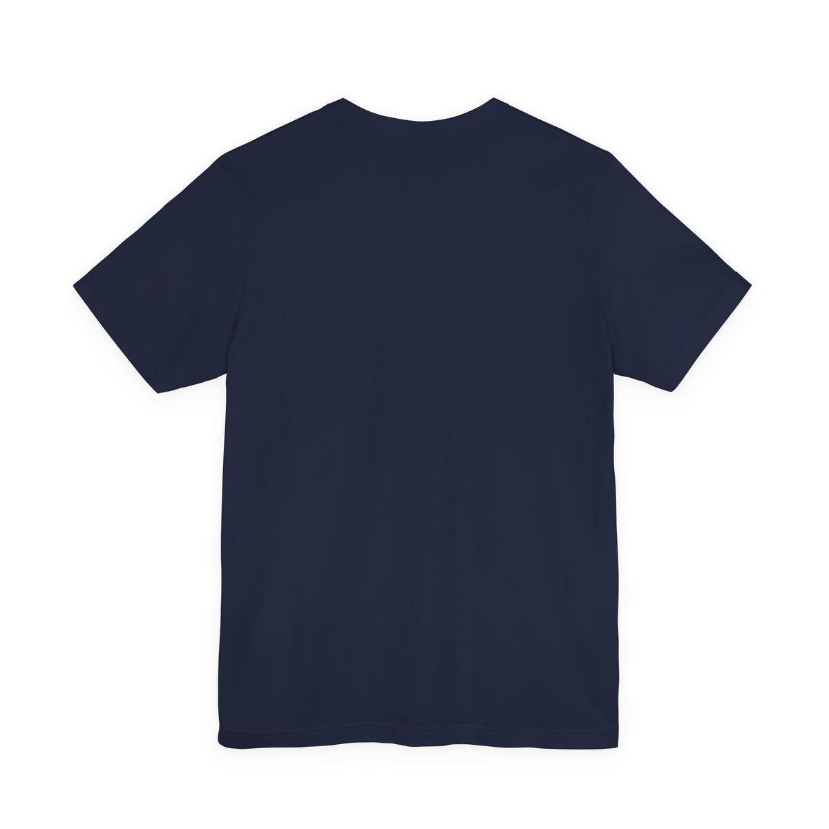 Smooth Sailing Never Made Skilled Sailors Navy tee worn on model