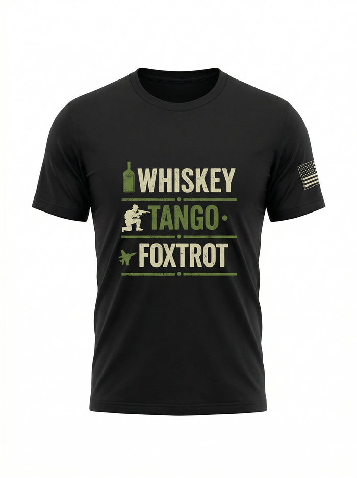 WTF Whiskey Tango Foxtrot Tee
